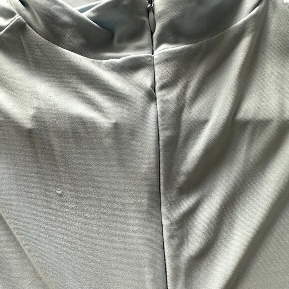 Club L High-Neck Draped Maxi Dress - Picture 4 of 4